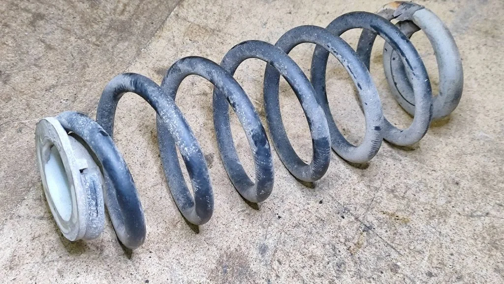 Rear coil spring