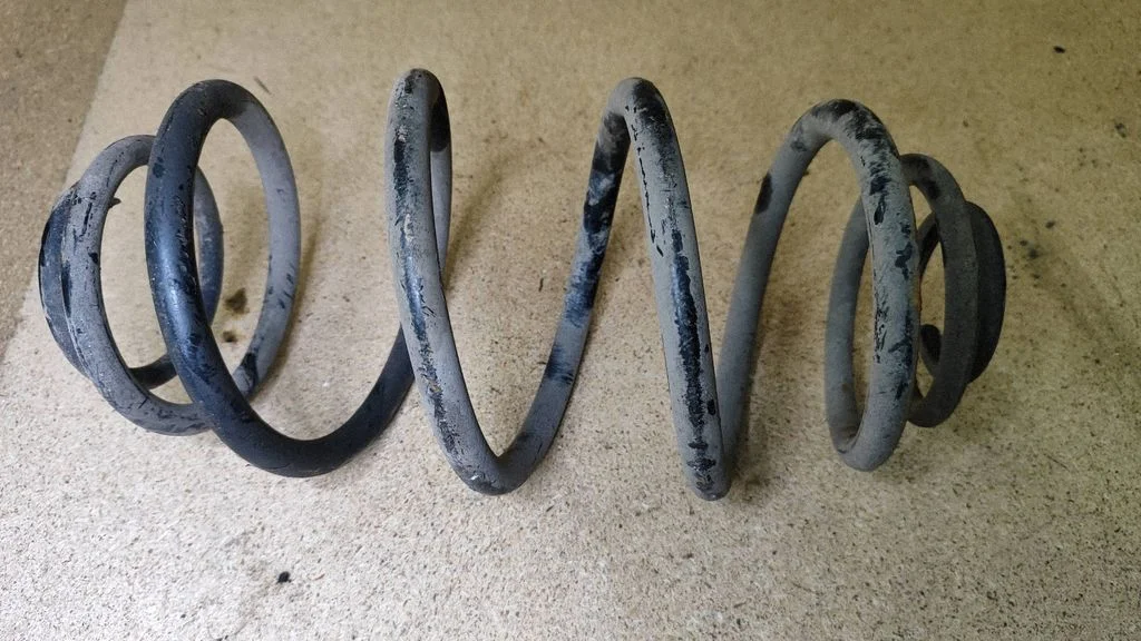 Rear coil spring