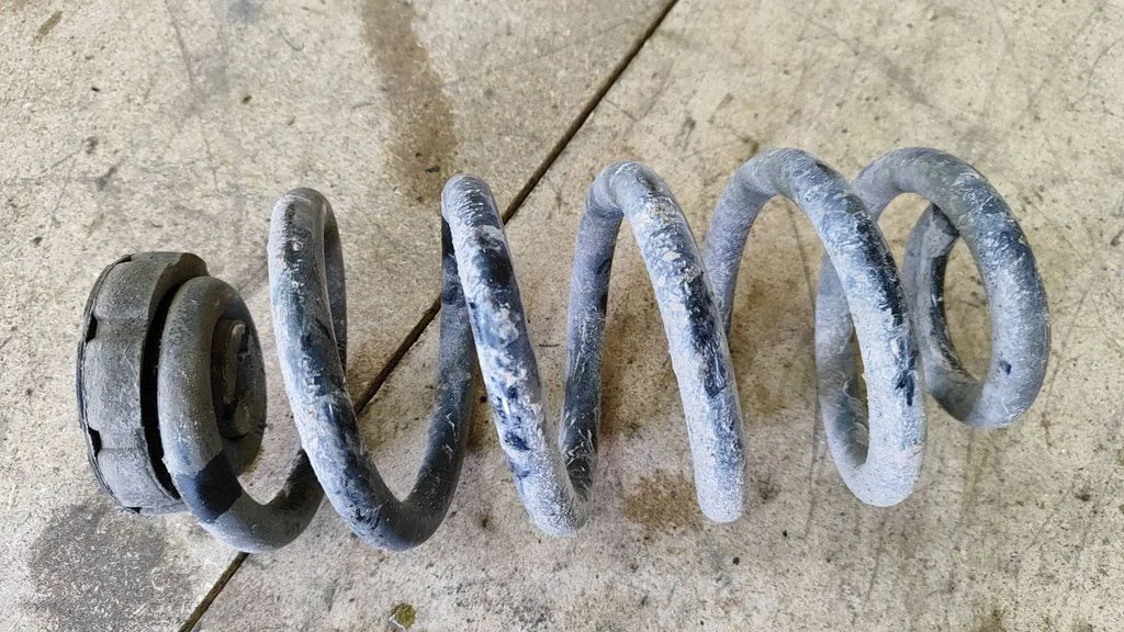 Rear coil spring