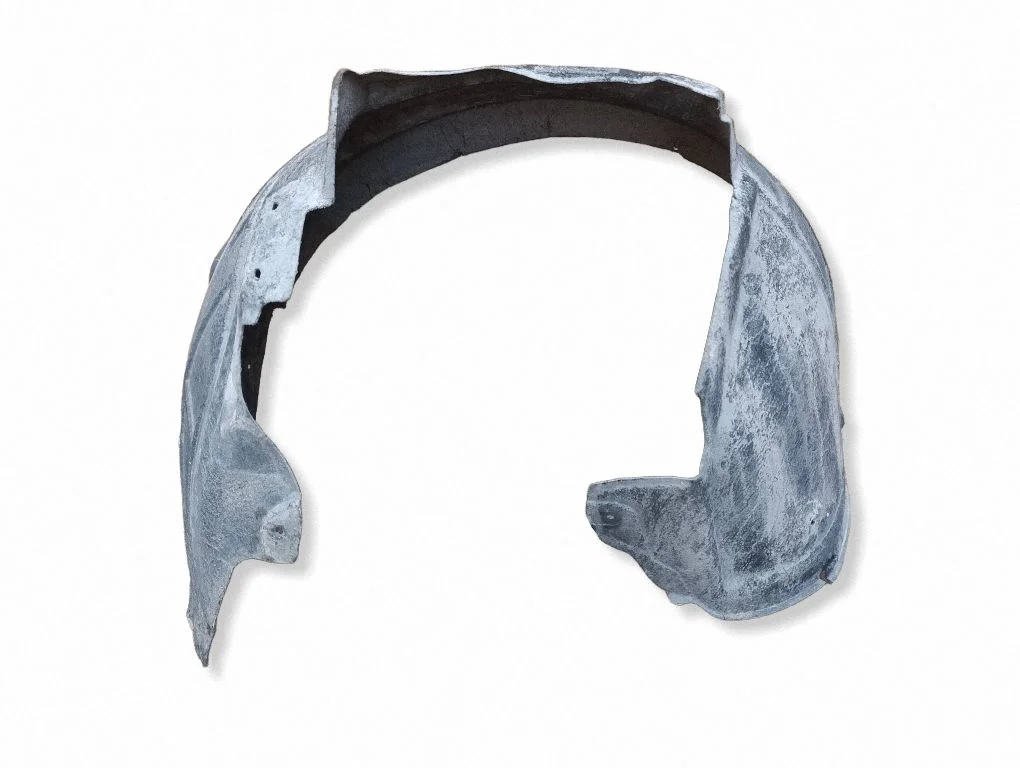 Front wheel arch liner splash guards 4F0821134H