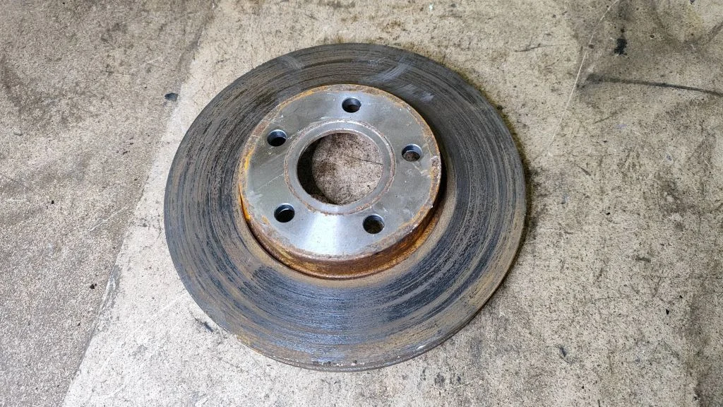 Front brake disc