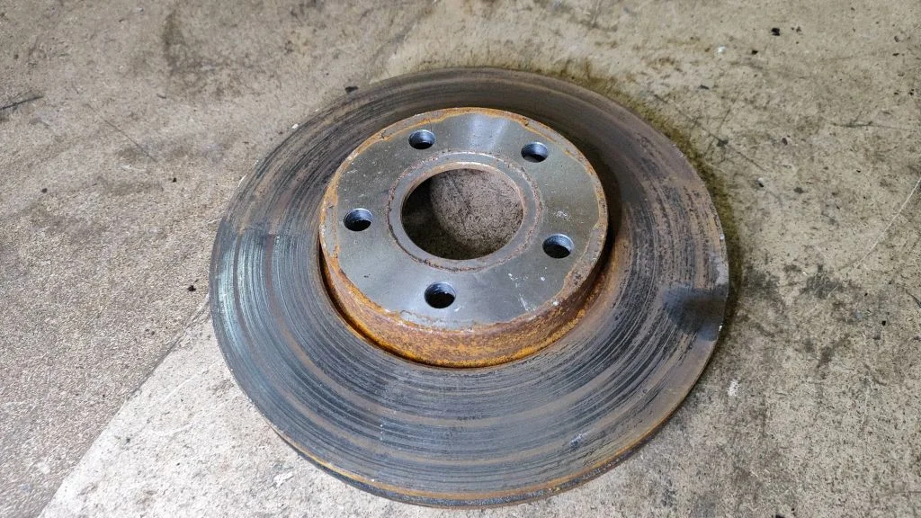 Front brake disc