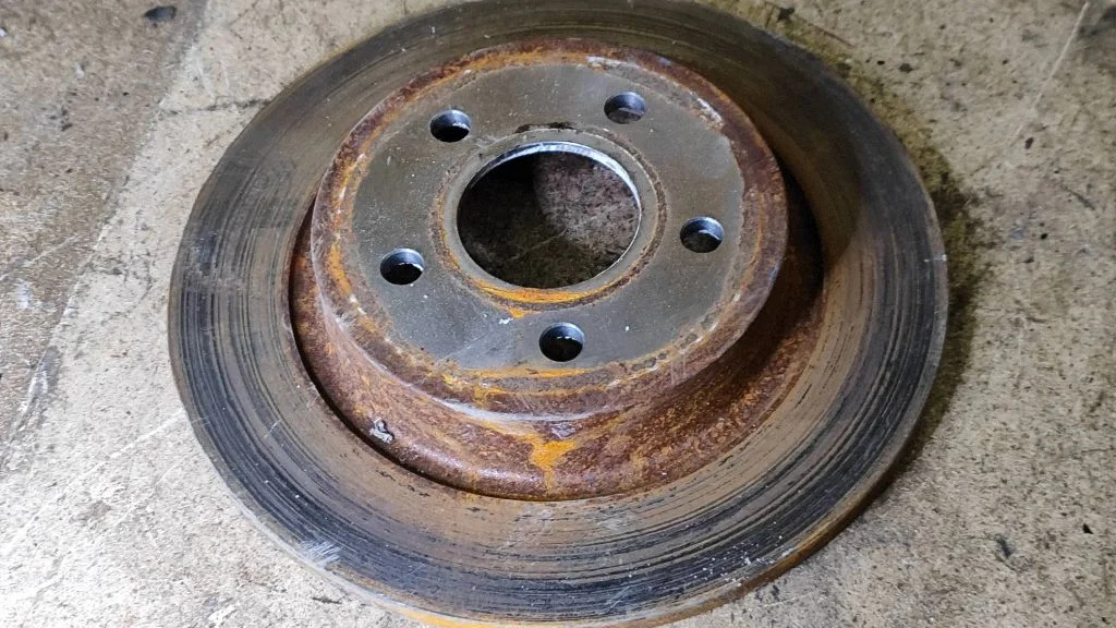 Front brake disc