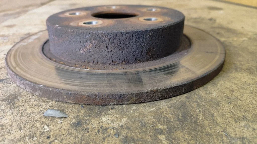 Rear brake disc