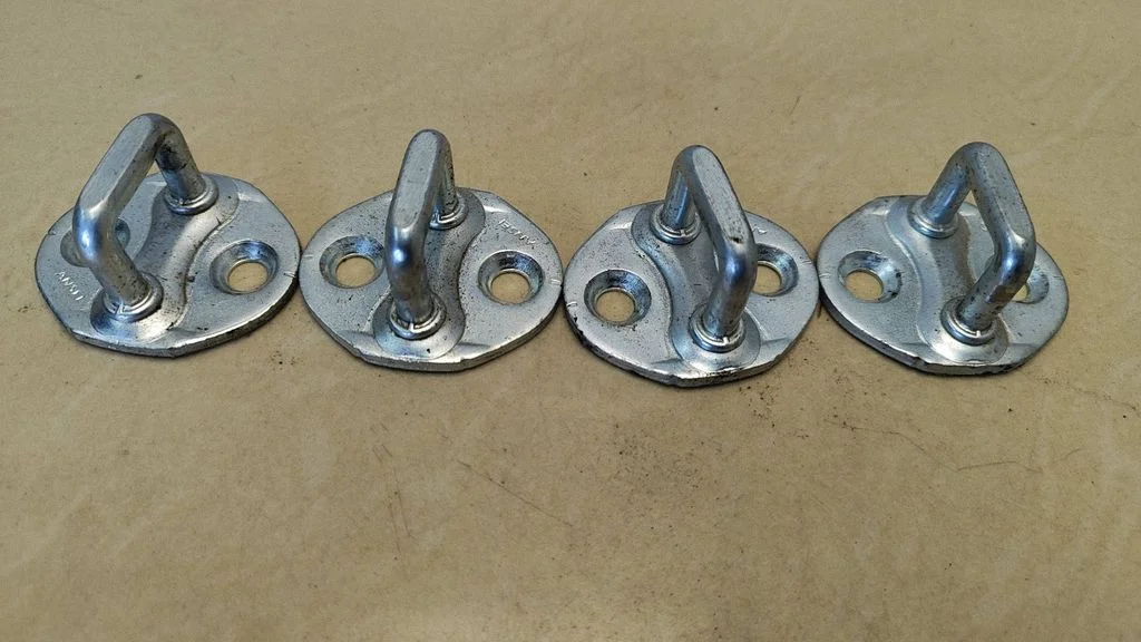 Front door lock loop/hook striker