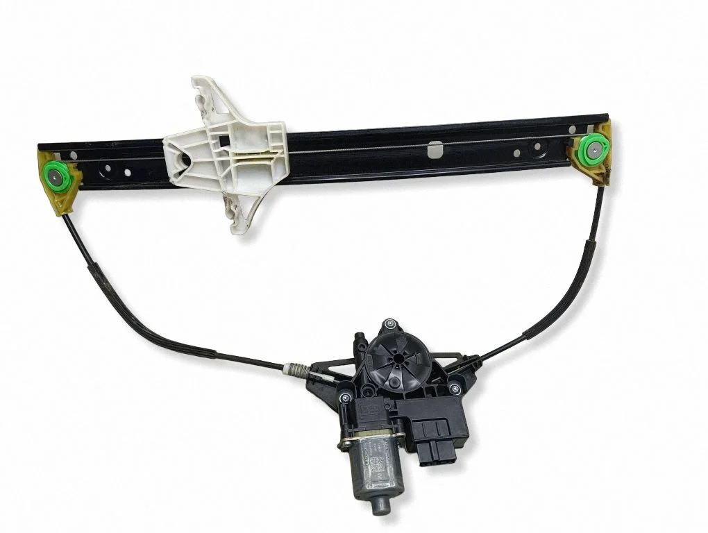 Rear door window regulator with motor 5E0839461