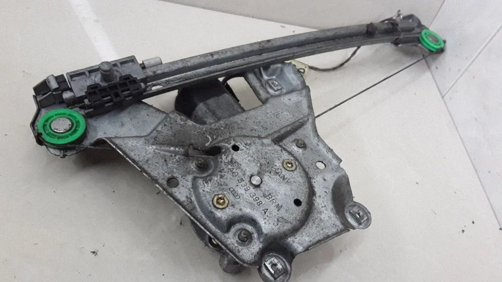 Rear door window regulator with motor 4A0839398A
