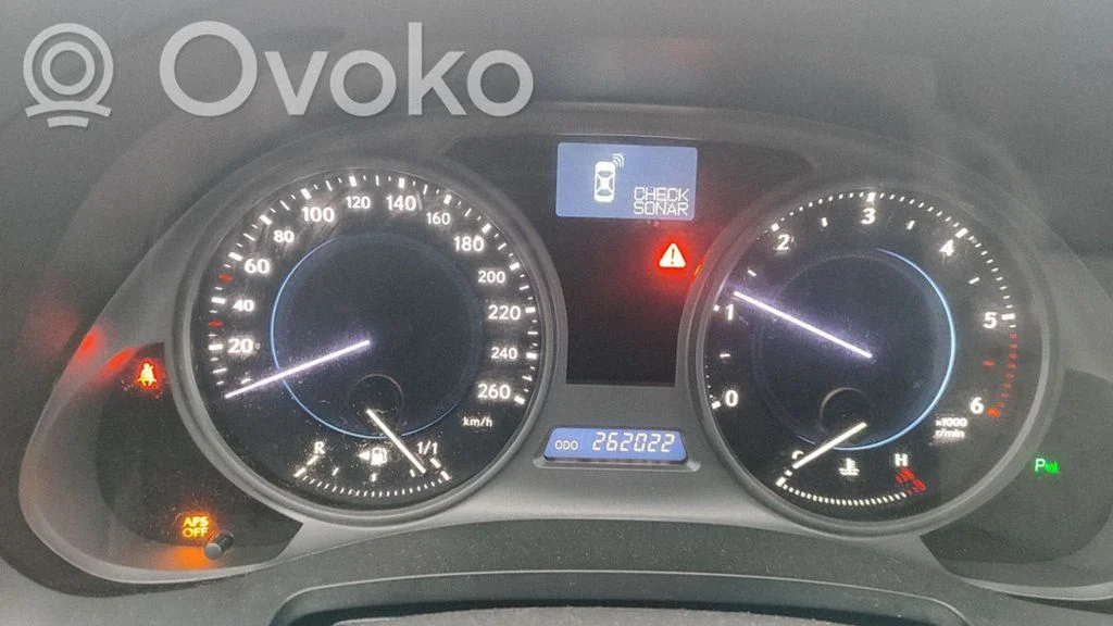 Spidomeeter (näidikuplokk) – Lexus IS 220D-250-350 (2006-2013)