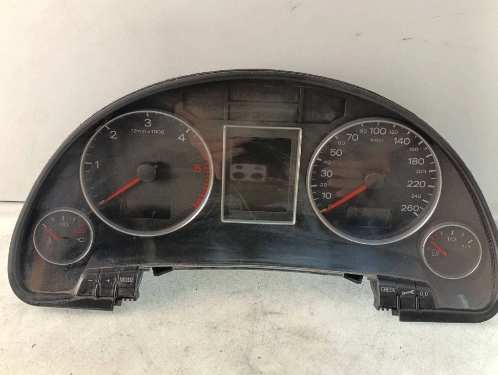 Speedometer (instrument cluster) – Audi A4 S4 B7 8E 8H (2005-2008)