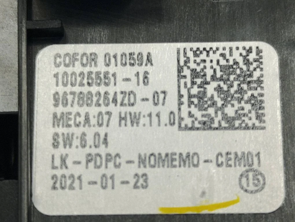 Electric window control switch – Opel Corsa F (2019-)