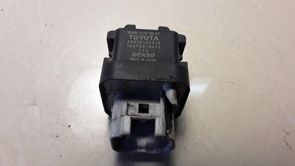 Glow plug pre-heat relay – Toyota Avensis T250 (2006-2009)
