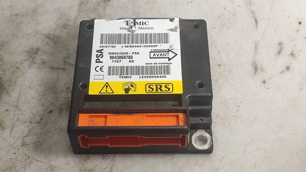 Drošības spilvenu vadības bloks 9643869780