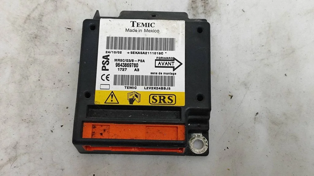 Airbag control unit/module 9643869780