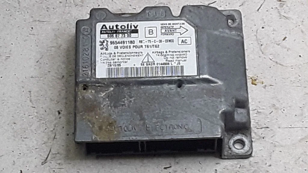 Airbag control unit/module 9654491180