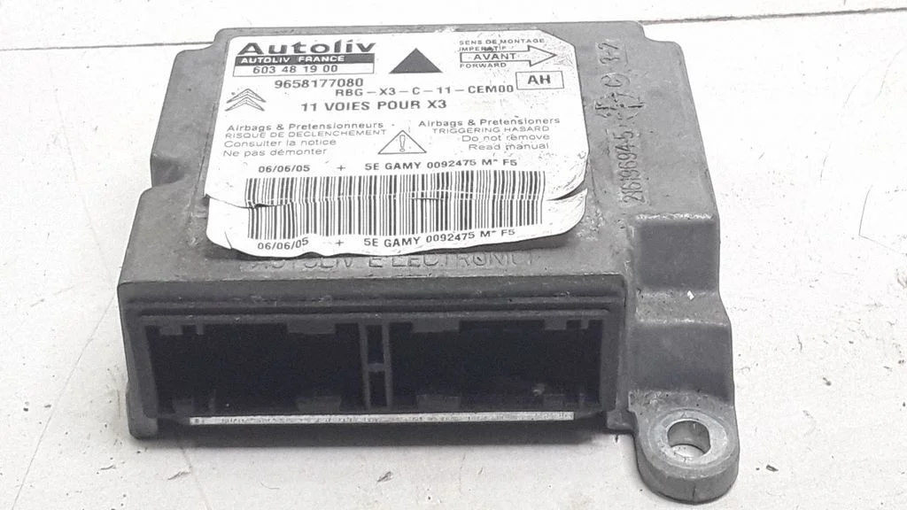Airbag control unit/module 9658177080