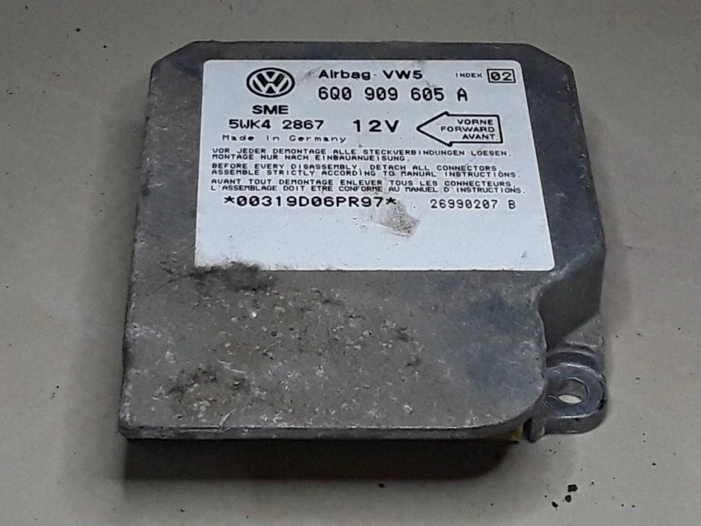 Turvapatjade juhtplokk 6Q0909605A