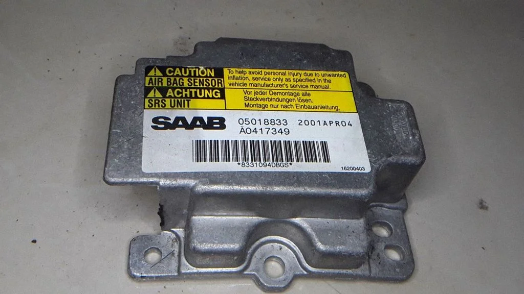 Airbag control unit/module – Saab 9-3 Ver1 (1998-2005)