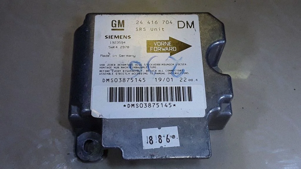 Drošības spilvenu vadības bloks – Opel Zafira A (1999-2005)