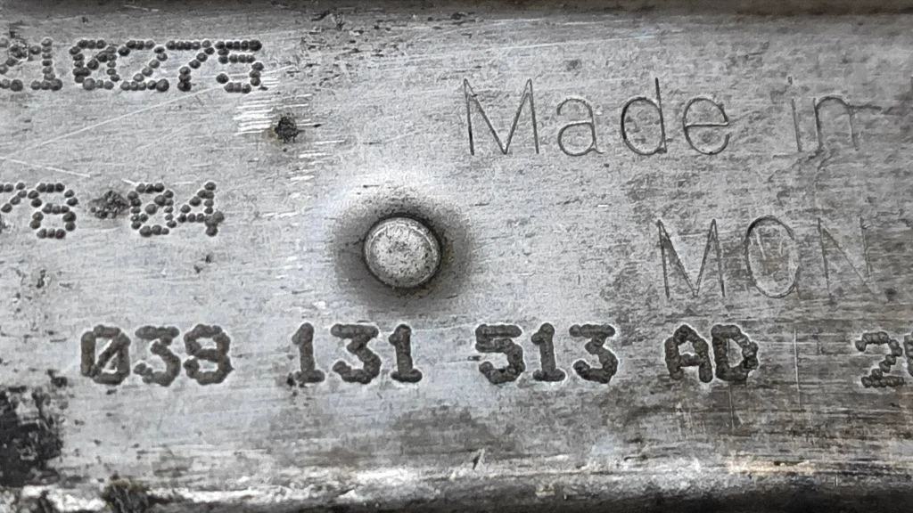 EGR-klapi jahuti 038131513AD