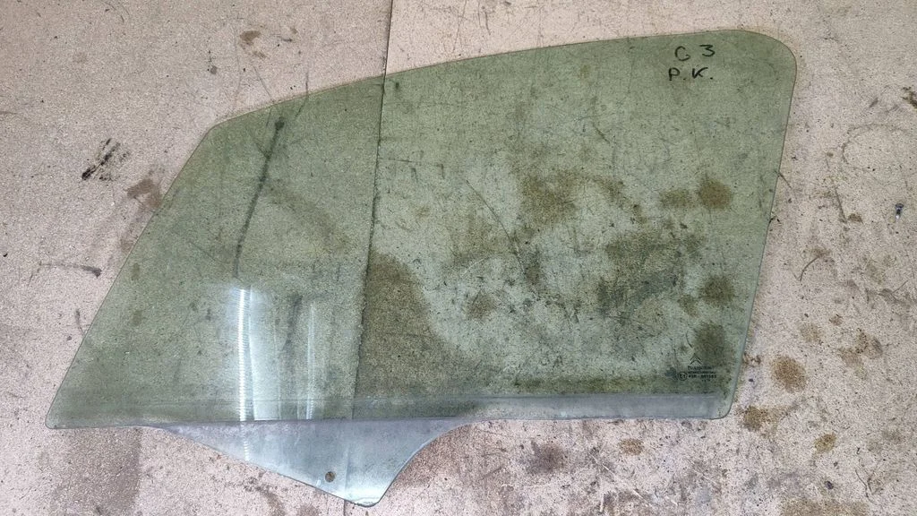 Front door window glass four-door 43R001583 – Citroen C3 (2005-2010)