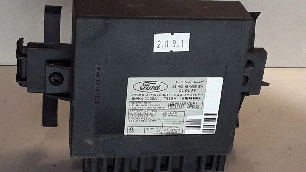 Comfort/convenience module 98AG14K600EA