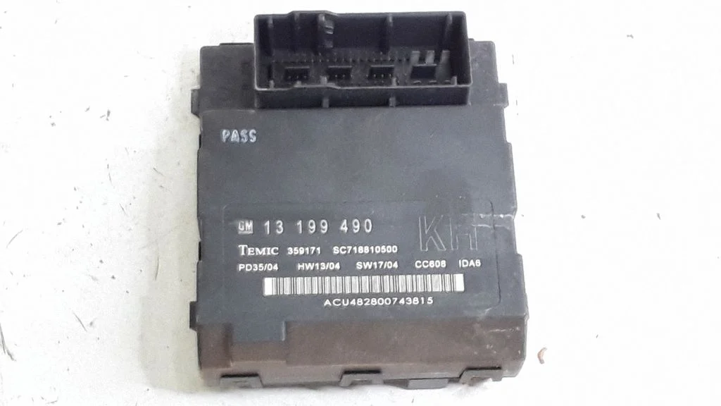 Comfort/convenience module – Opel Vectra C (2002-2005)