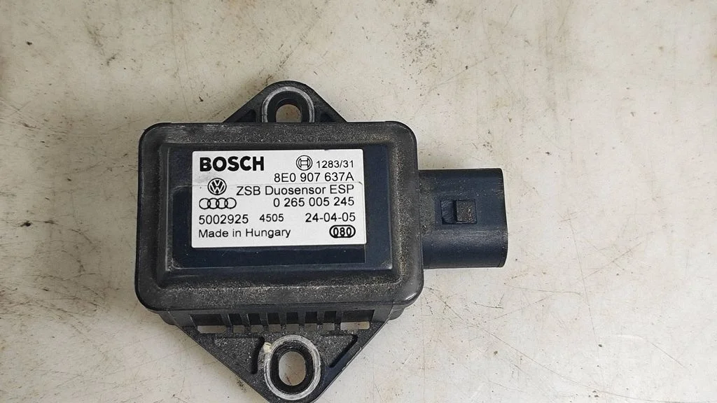 ESP acceleration yaw rate sensor 8E0907637A