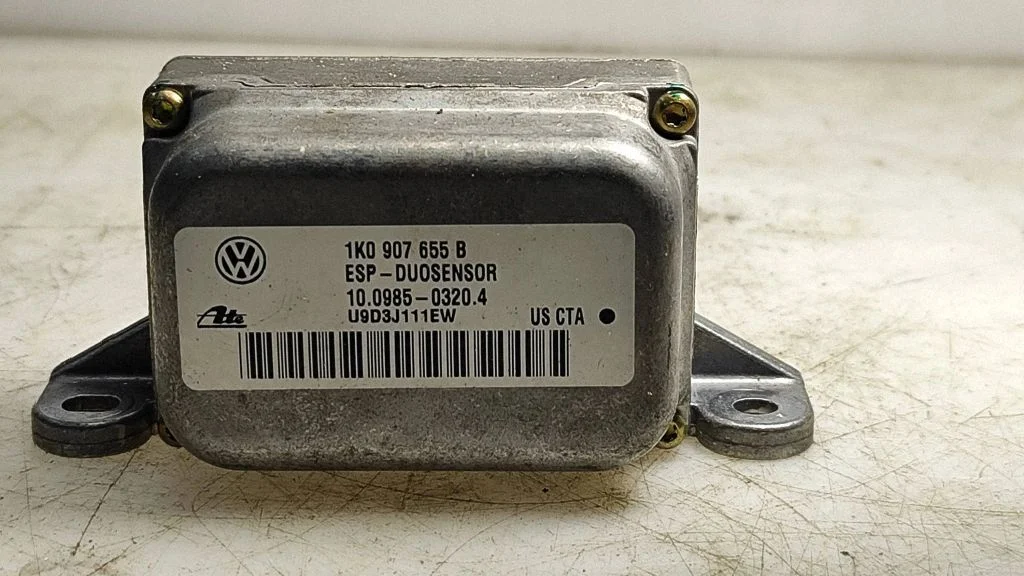 ESP acceleration yaw rate sensor 1K0907655B