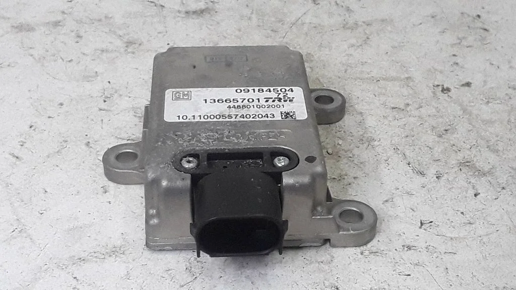 ESP acceleration yaw rate sensor 09184504