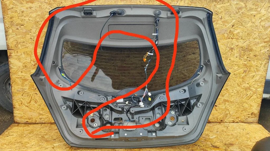 Pakiruumiluugi juhtmestik – Nissan Murano Z50 (2002-2008)