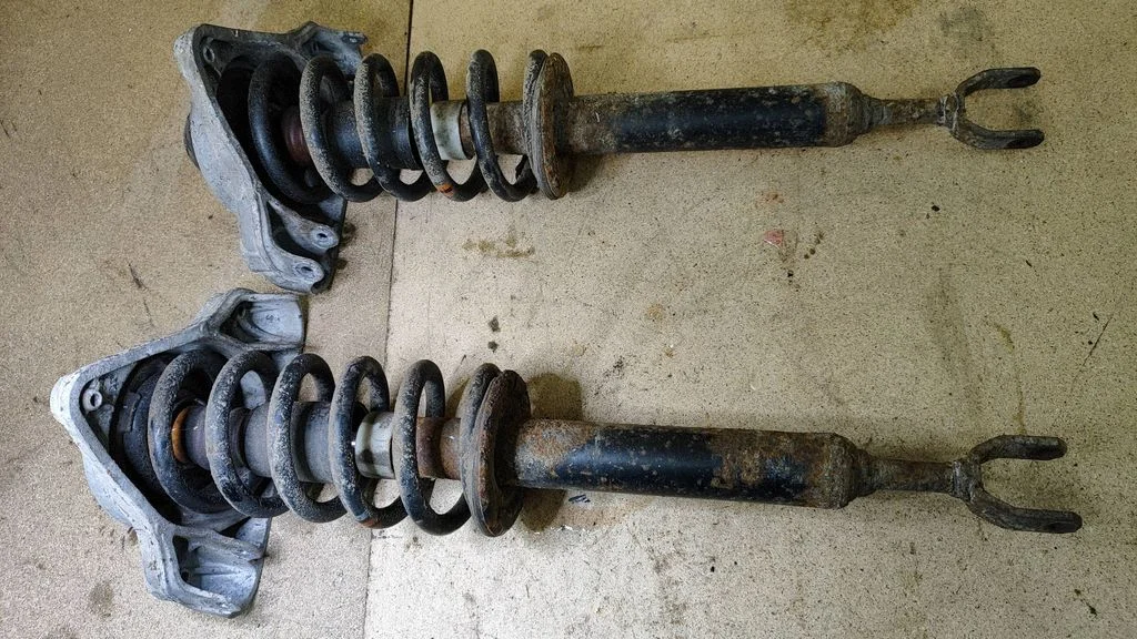 Front shock absorber with coil spring – Audi A4 S4 B6 8E 8H (2001-2005)