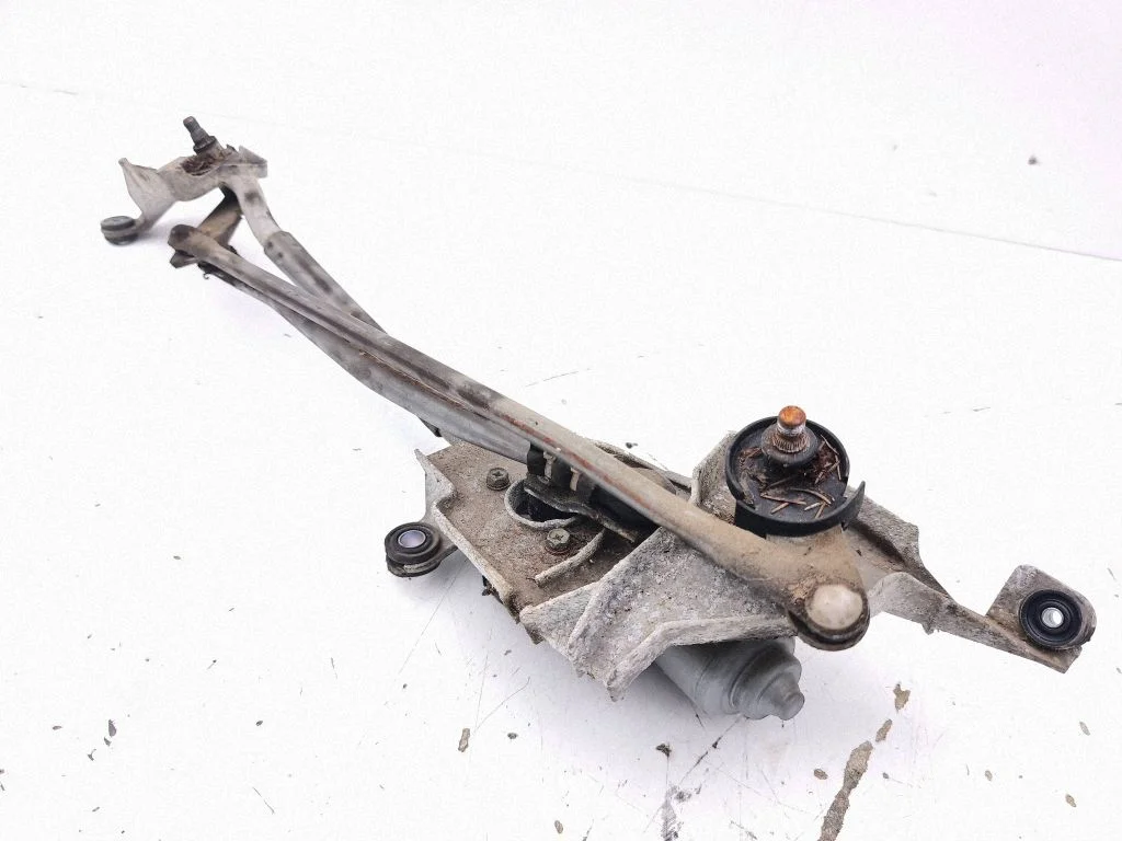Front wiper linkage and motor 1593001052
