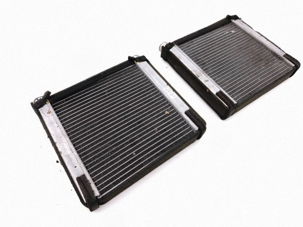 Heater blower radiator