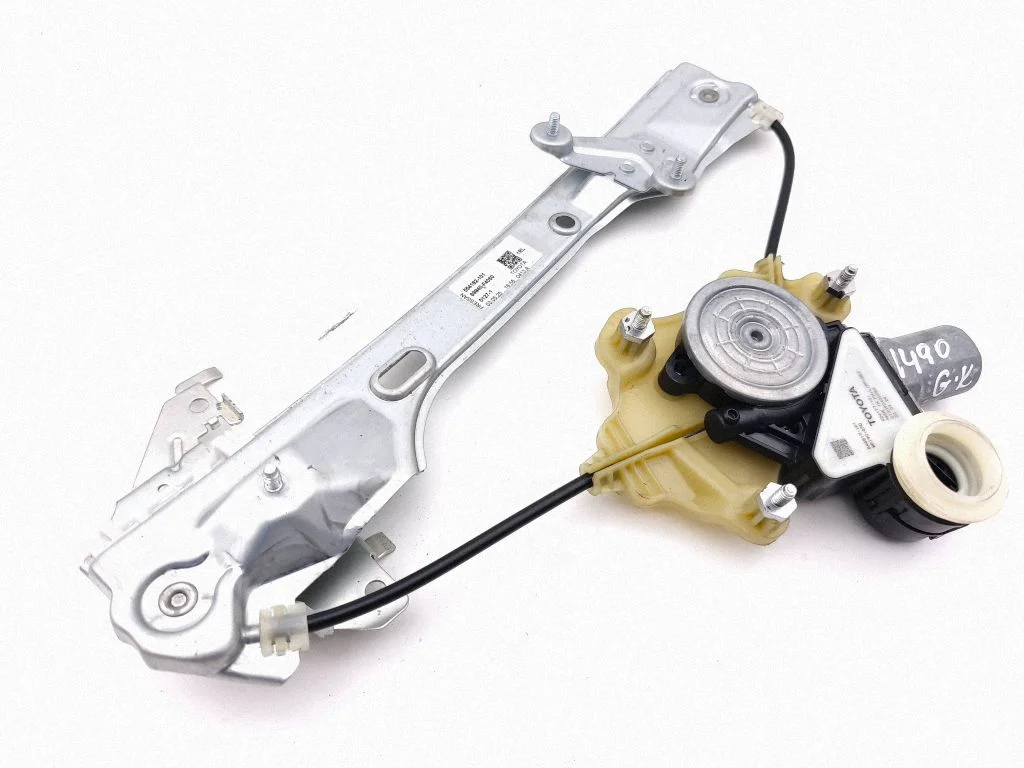 Rear door window regulator with motor 69840F4050