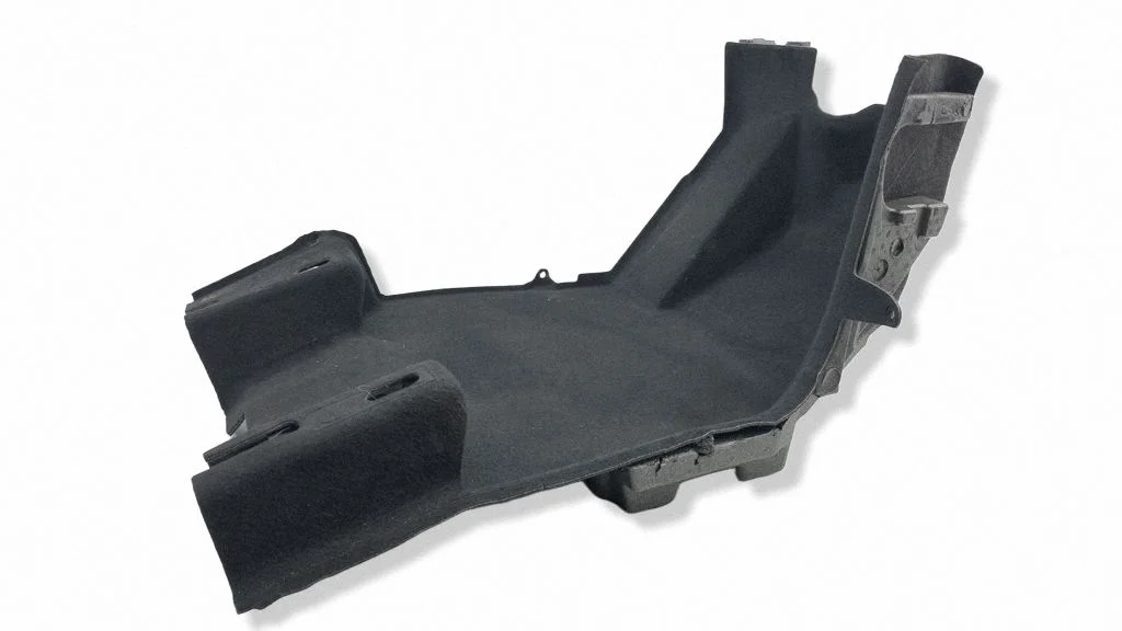 Front floor carpet liner – right