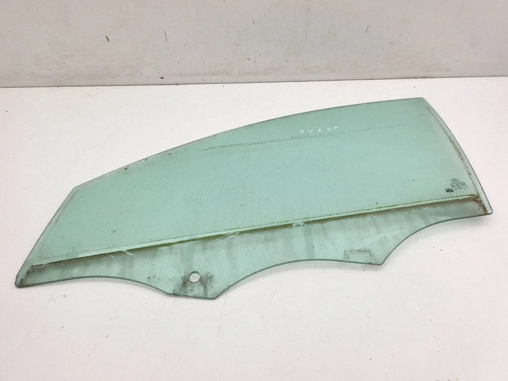 Front door window glass four-door – left