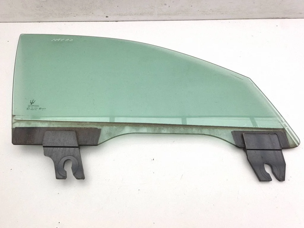 Front door window glass four-door – right