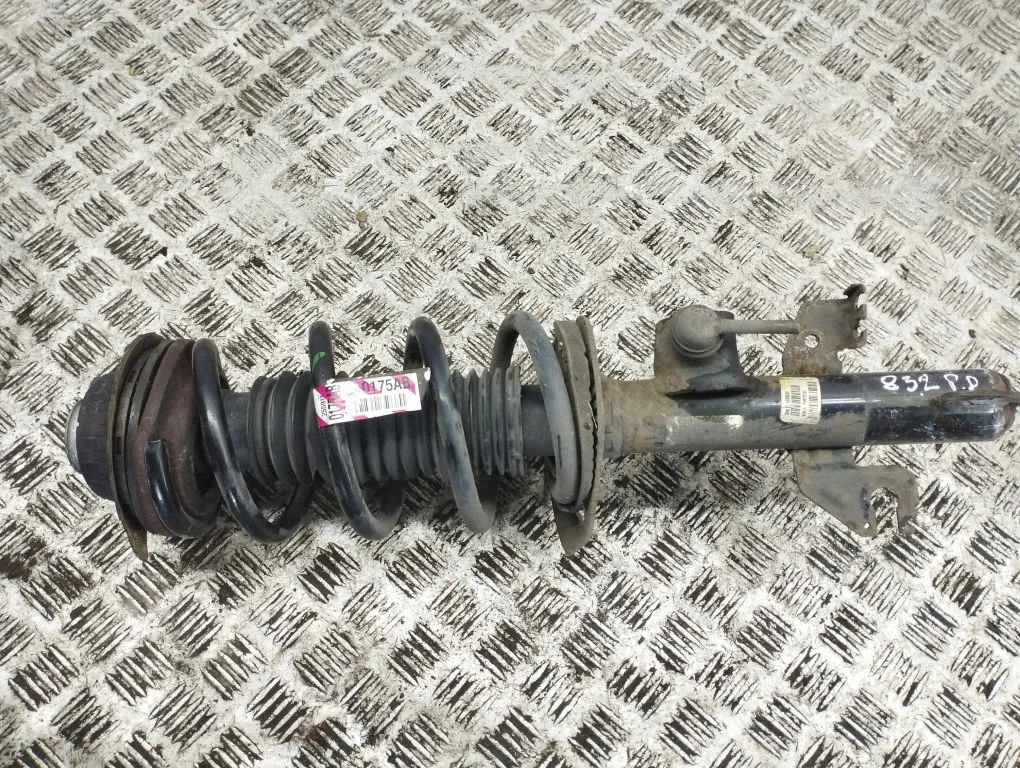Front shock absorber with coil spring – right