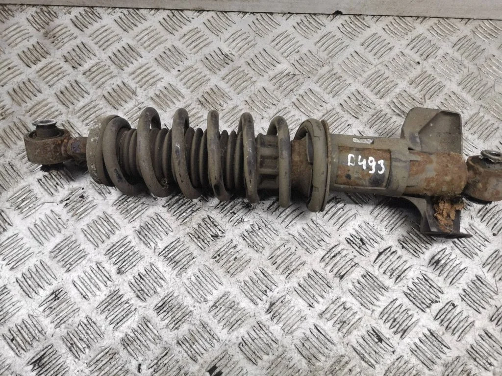 Rear shock absorber with coil spring – right