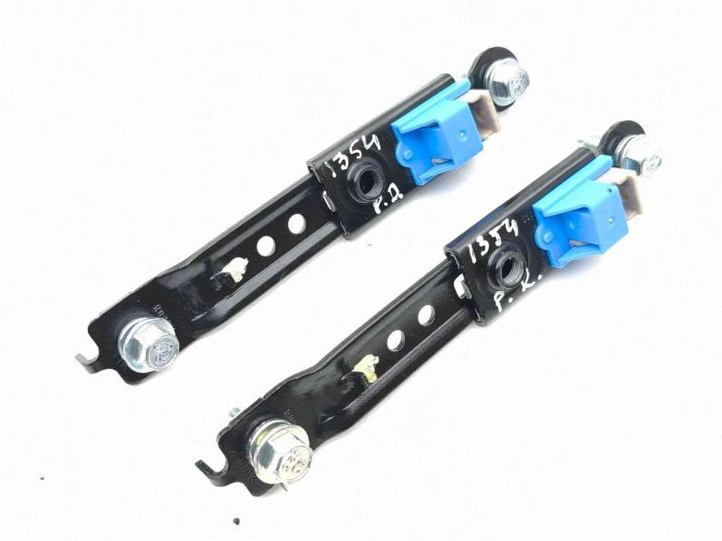 Seat belt adjustment rail