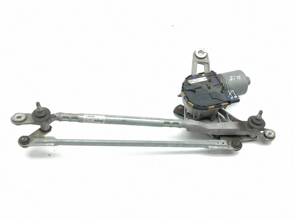 Front wiper linkage and motor 8W2955119