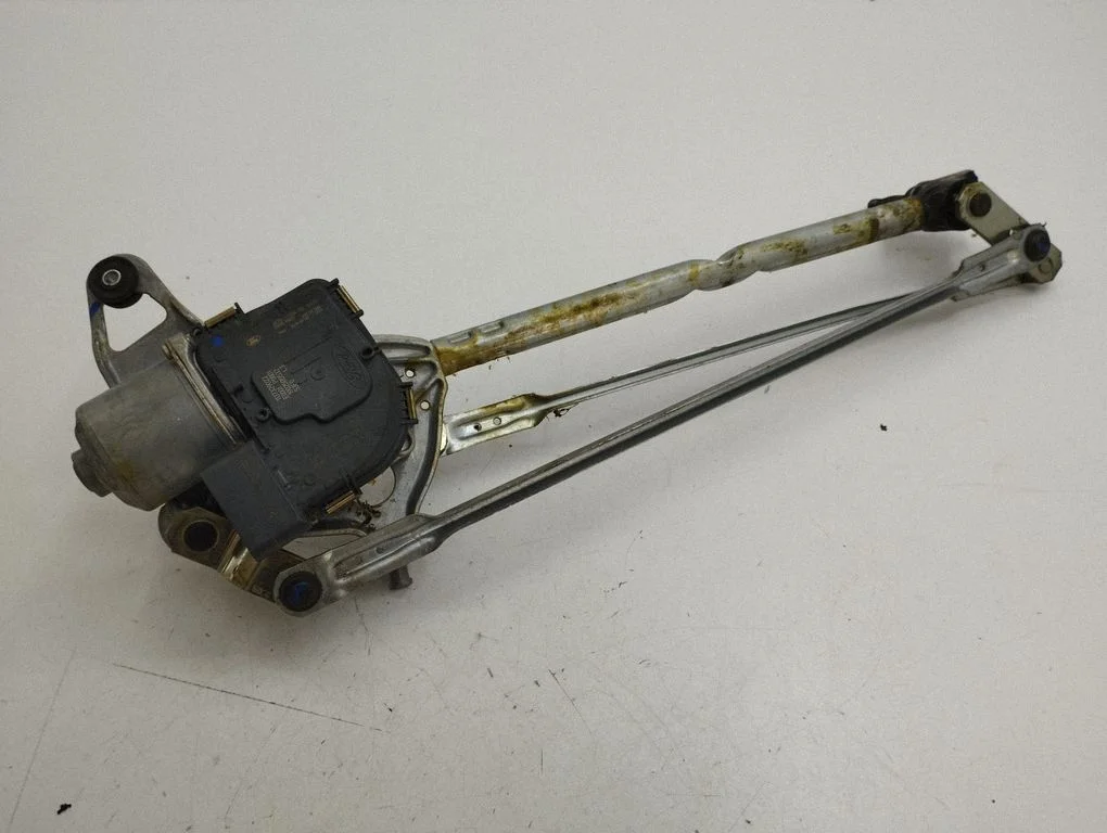 Front wiper linkage and motor JX7B17566