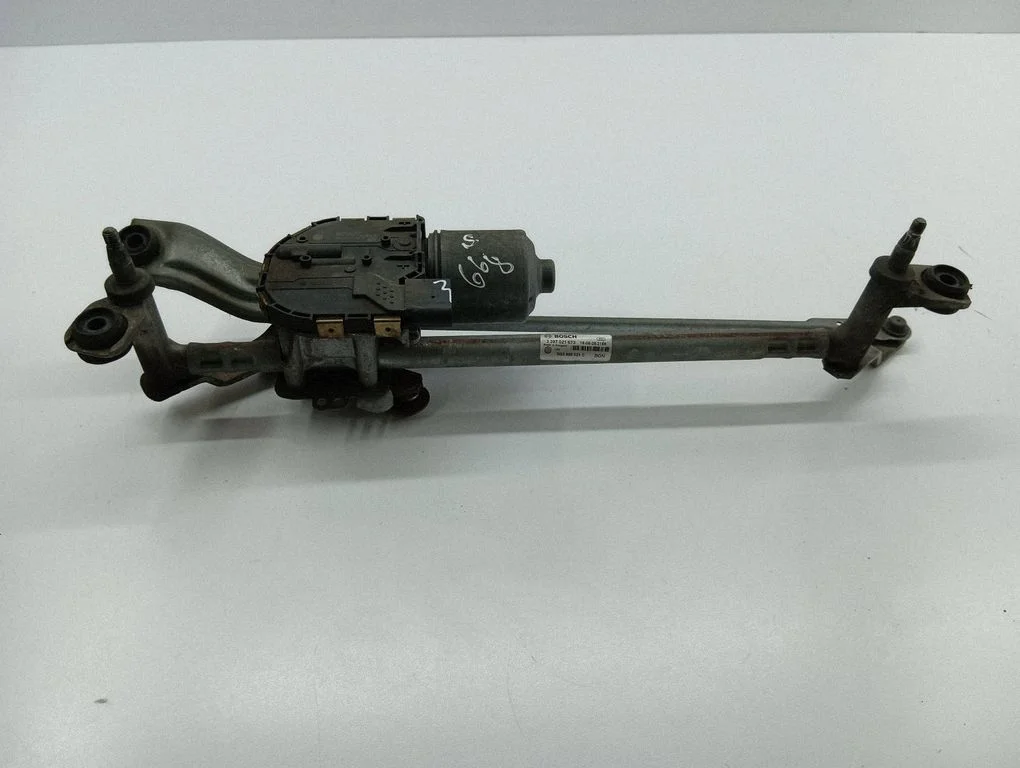 Front wiper linkage and motor 1397220691