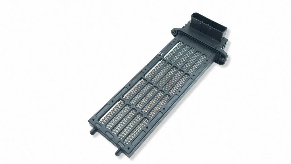 Electric cabin heater radiator