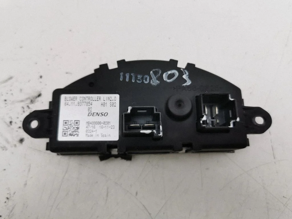 Heater blower motor/fan resistor – BMW i3 (2013-)