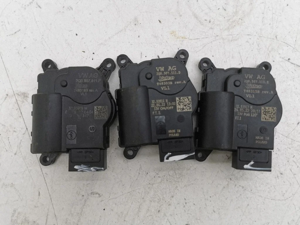 Air flap motor/actuator 2Q0907511D
