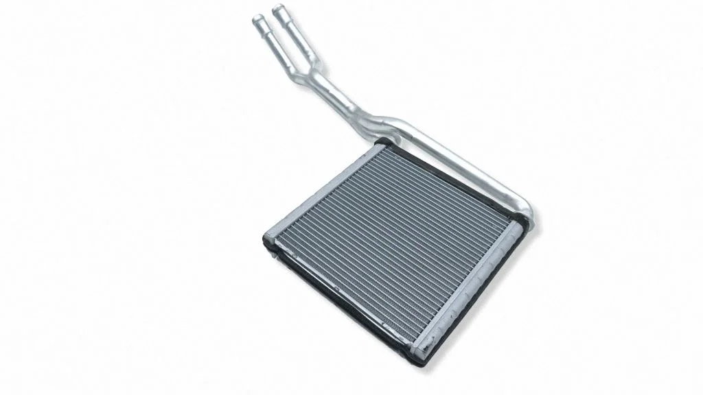 Heater blower radiator
