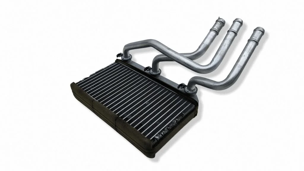 Heater blower radiator