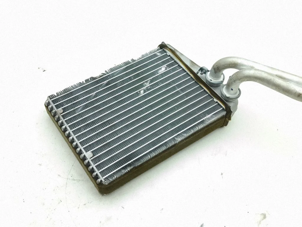 Heater blower radiator