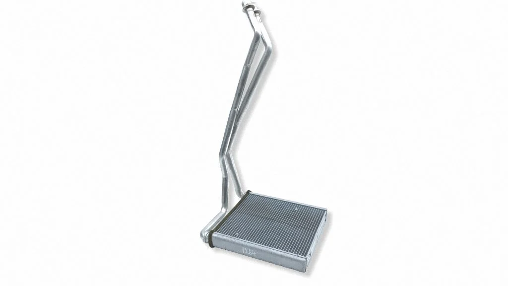 Heater blower radiator